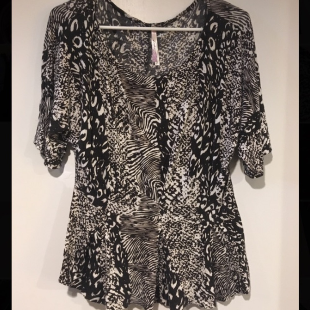 Multi print blouse